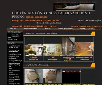 CNchanoi.com(T CNC gi) Screenshot