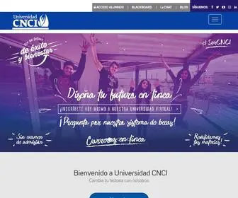 Cnci.edu.mx(Universidad CNCI) Screenshot