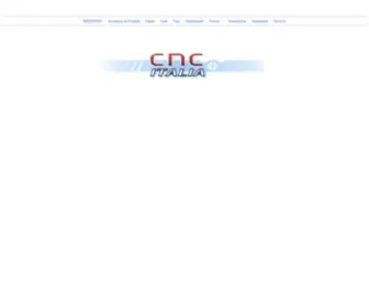 Cncitalia.net(CNC ITALIA) Screenshot