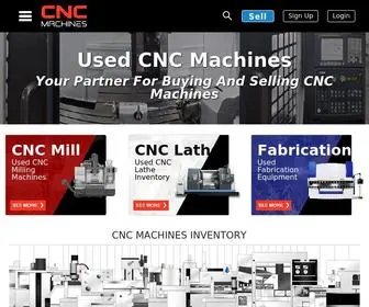 CNcmachines.com(CNC Machines) Screenshot