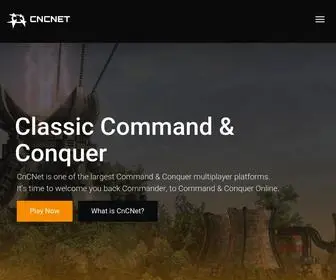 CNcnet.org(Command & Conquer Online) Screenshot