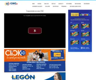 CNcpasto.com(CNC Pasto) Screenshot