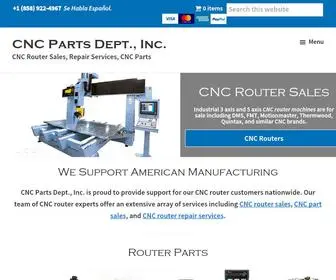 CNCPD.com(CNC Parts Dept) Screenshot