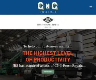 CNCpressrepair.com(CNC Press Repair) Screenshot