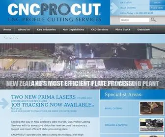 CNCprocut.co.nz(CNC PRO CUT) Screenshot