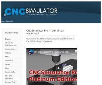 CNcsimulator.info(CNC) Screenshot