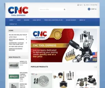 CNctoolexpress.com(MACHINE and TOOLS) Screenshot