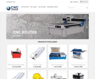 CNctunisie.com(CNC Tunisie) Screenshot