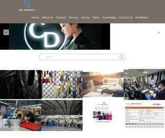 CND-Garments.com(C&D Group) Screenshot