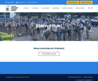 Cnda.ci(Collège Notre Dame d'Afrique) Screenshot