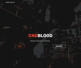 CNDblood.com(CNDBLOOD) Screenshot