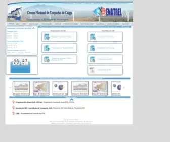 CNDC.org.ni(Centro Nacional de Despacho de Carga) Screenshot