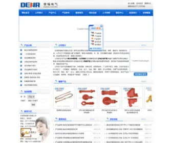 CNdrele.com(乐清登瑞电气有限公司) Screenshot