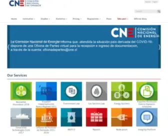 Cne.cl(Comisión) Screenshot