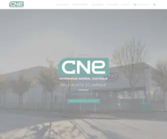 Cne.fr(Distributeur de Matériel Électrique à Reims) Screenshot