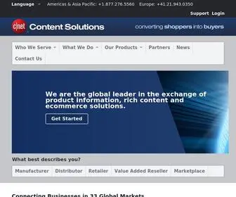 Cnetcontent.com(CNET Content Solutions) Screenshot