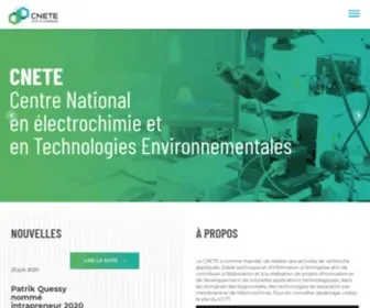 Cnete.qc.ca(Cnete) Screenshot