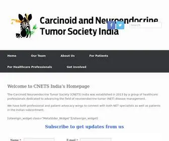 Cnetsindia.org(Indian Neuroendocrine Cancer Support Forum) Screenshot