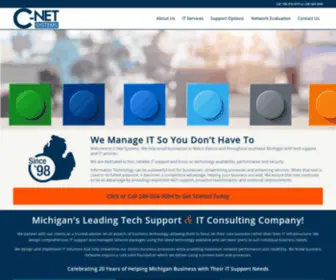Cnetsys.com(Business Tech Support & IT Service) Screenshot