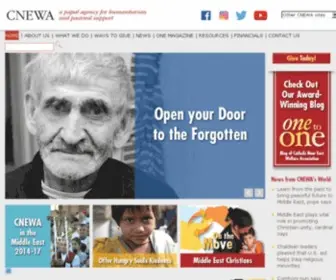 Cnewa.org(Catholic Near East Welfare Association) Screenshot