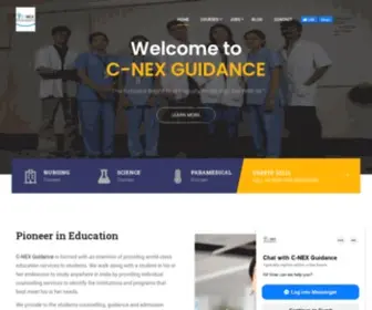 Cnexguidance.com(#1 Education and Career Consultants in Kerala) Screenshot