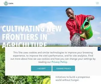 Cnfa.org(Cultivating New Frontiers in Agriculture) Screenshot