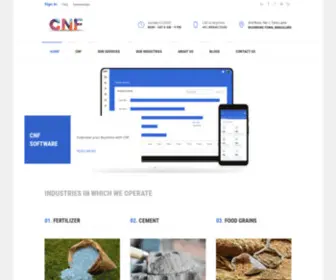 Cnfindia.in(CNF India) Screenshot