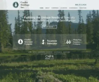 CNFRH.com(Conifer Holdings) Screenshot