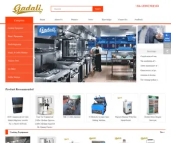 Cngadali.com(China Cooking Equipment) Screenshot