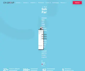 CNgroup.dk(Agile software development company) Screenshot
