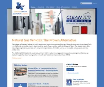 CNGVC.org(Natural Gas Vehicles) Screenshot