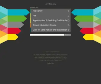 CNhfire.org(California Nevada Hawaii Forest Fire Council) Screenshot