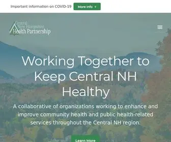 CNHHP.org(Central New Hampshire Health Partnership) Screenshot