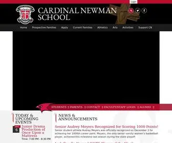 CNHS.org(Cardinal Newman School) Screenshot