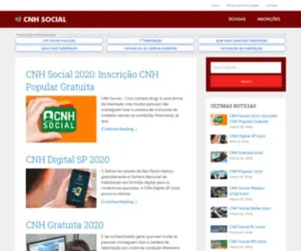 CNhsocial.com.br(Cnh social 2020 → inscrições) Screenshot