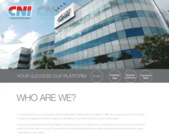 Cnicorporation.com(CNI Global) Screenshot