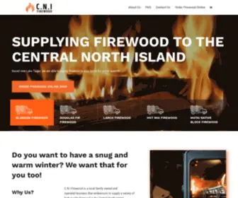 Cnifirewood.co.nz(CNI Firewood Turangi) Screenshot