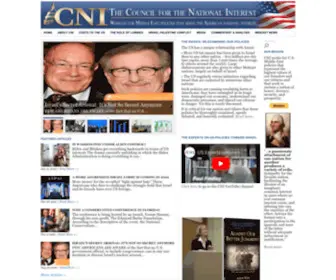 Cnionline.org(Council for the National Interest) Screenshot