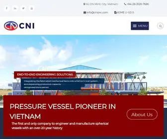 CnipVC.com(Công ty TNHH Công Nghiệp) Screenshot