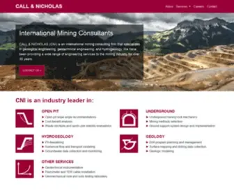 Cnitucson.com(Geotechnical and Hydrogeological Consultants) Screenshot