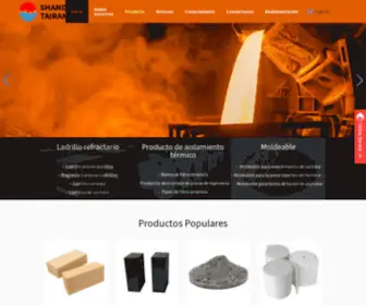 Cnjingganrefractorybrick.com(Ladrillo refractario de China) Screenshot