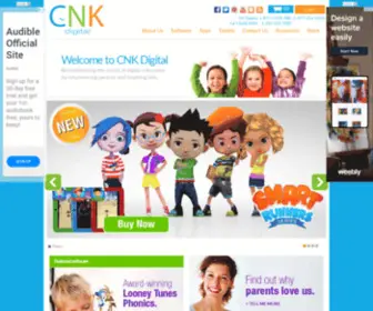 CNkdigital.com(CNK Digital & ClickN KIDS Tablet) Screenshot