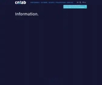 Cnlab.ch(Performance) Screenshot