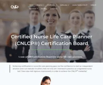 CNLCP.org(CNLCP Nurse Life Care Planner Certification Board) Screenshot