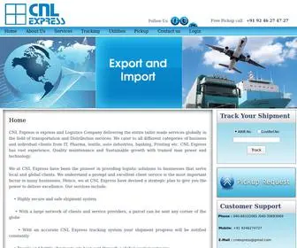 Cnlexpress.in(Cargo Agents) Screenshot
