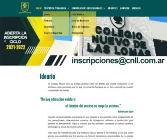 CNLL.com.ar(Cura Allievi 2333) Screenshot