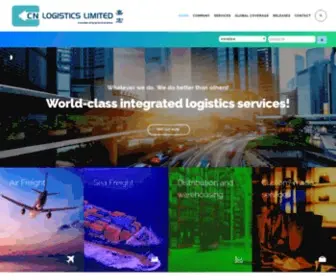 Cnlogistics.com.hk(CN Logistics) Screenshot