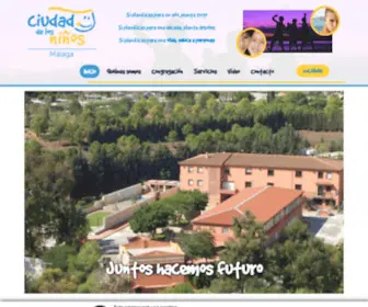 Cnmalaga.com(Ciudad de los Niños) Screenshot