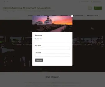 CNMF.org(Cabrillo National Monument Foundation San Diego California) Screenshot