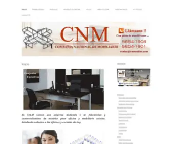 Cnmuebles.com(Compañia Nacional de Mobiliario) Screenshot